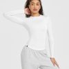 Mellow™ Soft Long Sleeve Top White