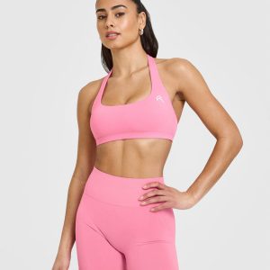 EasyLift™ Halter Bralette Peony Pink