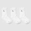 Crew Socks 3 Pack White/Black